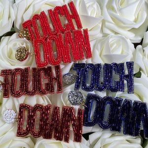 New touch down earrings